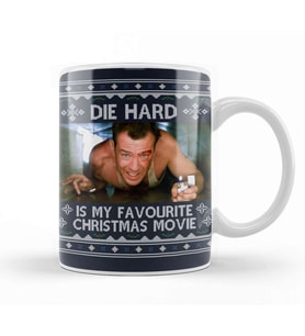 Die Hard Is My Favourite Christmas Movie Kupa Bardak Porselen