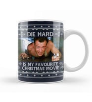 Die Hard Is My Favourite Christmas Movie Kupa Bardak Porselen