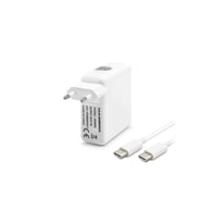 20.3V 3A 61W Laptop Adaptörü - Type-C - Apple Asus Dell Uyumlu - Beyaz HD8898