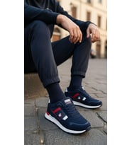 Cem Pekşen Jagulep Stone Ortopedik Taban Erkek Günlük Sneaker (Lacivert)