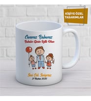 Kişiye Özel İsim Yazılabilir Canım Babamız Babalar Günün Kutlu Olsun Kupa Bardak