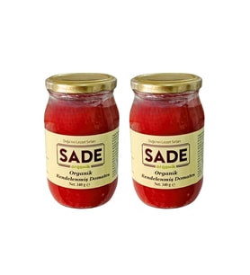 SADE ORGANİK RENDELENMİŞ DOMATES 340 GR 2 Lİ PAKET