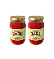 SADE ORGANİK RENDELENMİŞ DOMATES 340 GR 2 Lİ PAKET