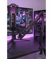 Midex REGARD RGB Set USB Ekholu Oyuncu ve Yayıncı Mikrofonu (Kayıt Gaming Tiktok Twitch Canlı yayın Discord Youtube)