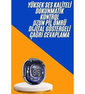Kulak İçi Bluetooth Kulaklık ANC ENC Özellikli Şarj Göstergeli Kablosuz Kulaklık
