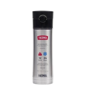 THERMOS NS403BK (164216-AK) ÇELİK TERMOS/MUG PİPETSİZ FİLTRELİ 470ML - SILVER