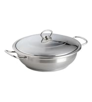 Royal Gastro 26 cm Basık Çelik Tencere