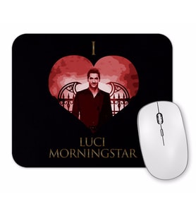 I Love Luci Morningstar Mouse Pad