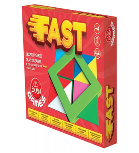 Fast Kutu Oyunu Dikkatli ve Hızlı Olan Kazanır - Mavi Su Dünyası (Çok Renkli)