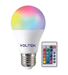 Voltek 9w Kumandalı Beyaz+Rgb Led Ampul 1 Adet