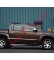 VW Amarok Krom Cam Çıtası Tk 2010 Üzeri 4Prç Paslanmaz Çelik