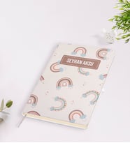 Kişiye Özel İsimli Beyaz Defter-25