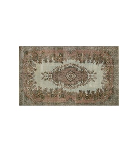 Yün Vintage El Yapımı Halı 159x271 cm 9794