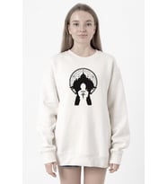 Fullmetal Alchemist Anime Logo Beyaz Kadın 2ip Sweatshirt