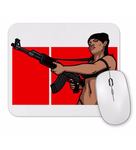 Archer Spray  Pray Mouse Pad