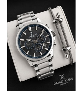 Daniel Klein 2 Yıl Garantili İç Fonksiyonları Aktif 3 Atm Suya Dayanıklı Erkek Kol Saati EDK.2.14440-4