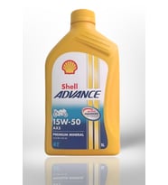 Shell 15W50 Ax 5 1 Litre Motosiklet Motor Yağı - 0781387029517
