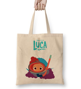 Pixar - Luca Amiga Bez Çanta Uzun Saplı