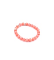 HAKİKİ DOĞAL PEMBE MERCAN BİLEKLİK 1. KALİTE