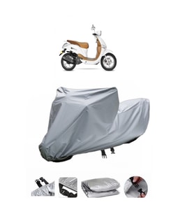 Yuki YK 150 T-3  Gri Motosiklet Brandası ARKA ÇANTA UYUMLU DEĞİLDİR