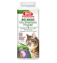 Biopet Bio-Magic Dry Shampoo Kedi 150gr Lavanta-Biberiye