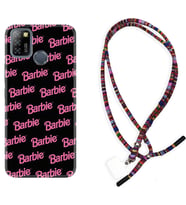 INFINIX Smart 4 5 6 Zero 8 S5 Pro Kılıf Boyun Asklı Rasta Silikon Barbie 1404