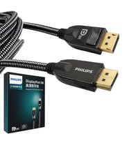 Philips SWR3139W/93 2 Metre 8K 60Hz DisplayPort 1.4 Kablo Premium Örgülü Zırhlı