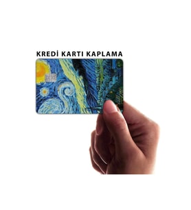 Van Gogh Kart Kaplama Sticker (Yüksek Kalite)