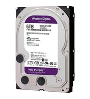 WD 6TB PURPLE WD64PURZ 256MB 5700RPM SATA-3 GÜVENLİK DİSKİ