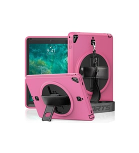 Apple iPad 5 Air 9.7 Kılıf Strap-C Otterbox Tablet Kapak - Pembe