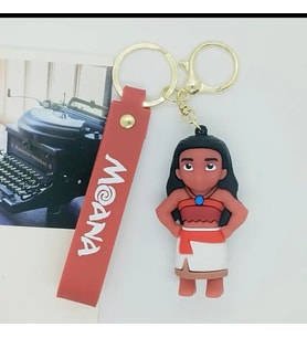 Moana Silikon Anahtarlık Çanta Süsü