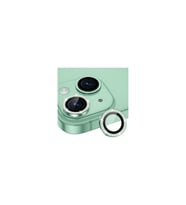 iPhone 15 taşlı kamera lens koruyucu (Gümüş)