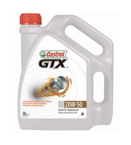 Castrol GTX 20W-50 3 Litre Sentetik Motor Yağı
