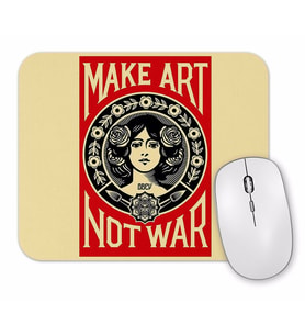 Make Love Not War 02 Mouse Pad