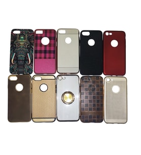 Ithink Iphone 7 Uyumlu Karışık Renk & Model Silikon Kılıf - 6’lı Paket