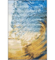 Eliana Home Baskılı, Yıkanabilir Kaymaz Taban Salon Halısı LNA1782 100x150 cm (Sarı)