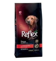 Reflex Plus Kuzulu Orta Büyük Irk Yaşlı Köpek Maması 3 Kg