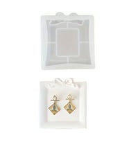 Silikon Avrupa Dantel Fiyonk Tasarımlı Silikon Kalıp 10x10.9 CM