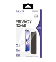 Apple iPhone 17 Pro Bilvis 3X AR Hayalet Cam Ekran Koruyucu - Siyah
