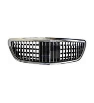 Mercedes W222 2013-2016 Panjur Krom Siyah ACC Maybach 2228805302.9040 Wender