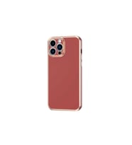 Apple iPhone 13 Pro Max Uyumlu Kılıf Zore Bark Kapak (Kahverengi)