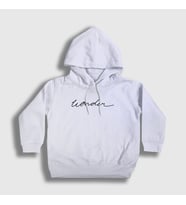 Presmono Unisex Çocuk Beyaz Wonder V2 Shawn Mendes Kapüşonlu Sweatshirt 231621tt (Beyaz)