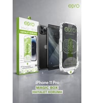 epro iPhone 11 Pro Magic Box Hayalet Koruma 9H Tam Ekran Koruyucu