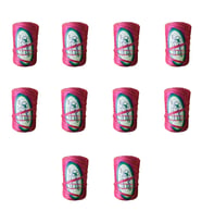 Favori İp 5000 Denye -0.8 Mm- Ambalaj ve Paket İpi Naylon Burgulu Örgü Çamaşır İpi - Pembe - 10 Adet