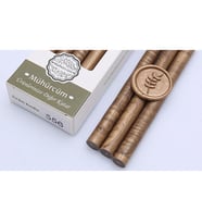 Mühür Mumu Çubuk 11mmx120mm 10lu Paket Model:556 AÇIK BRONZ ALTIN 