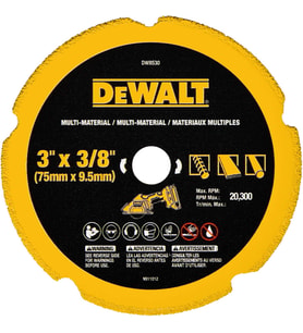 Dewalt 3 Inç Elmas Çoklu Malzeme (Dw8530)