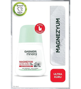Garnier Mineral Magnezyum Ultra Kuru Roll-on Deodorant 3600542402187