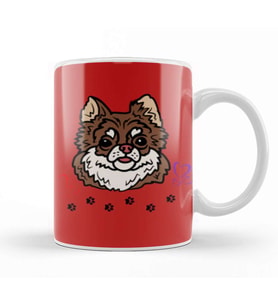 Funny Dog Lover Gift For  Men Kupa Bardak Porselen