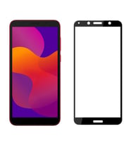 Huawei Y5P Uyumlu Zore Kenarları Kırılmaya Dayanıklı Cam Ekran Koruyucu