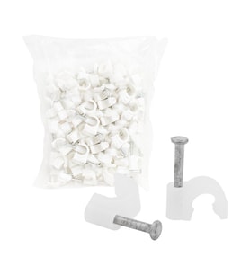 POWERMASTER 3 NUMARA ÇELİK ÇİVİLİ 7 MM KROŞE (100LÜ POŞET)(2X1.5 - 3X1.5 TTR KABLOLAR İÇİN)